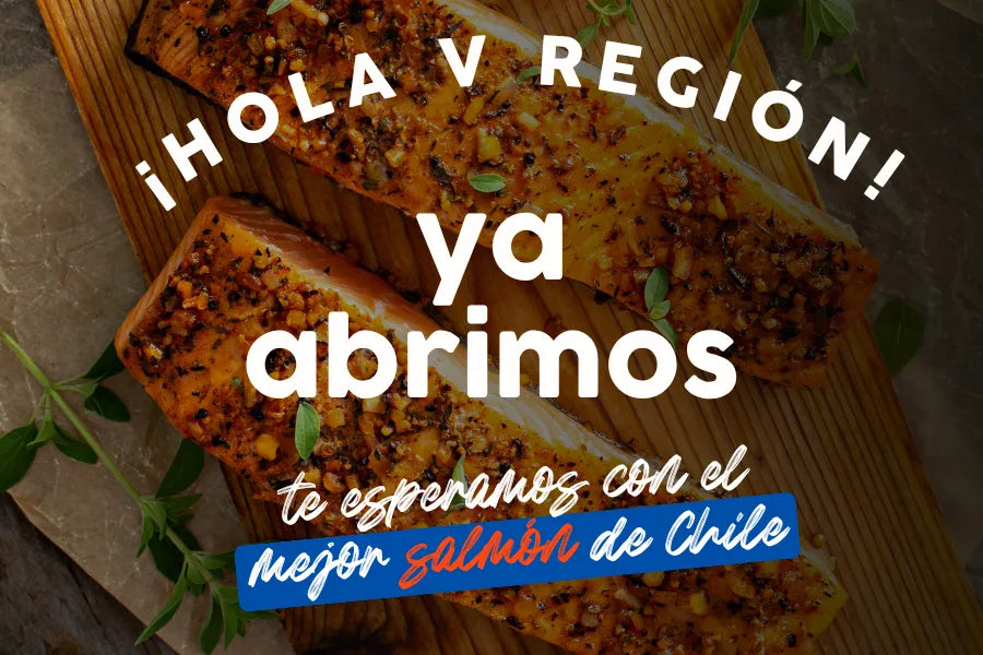 ¡Ya abrimos en Viña del Mar! Conoce nuestra nueva tienda boutique de salmón, mariscos y más