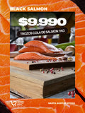 Trozos de Cola de Salmón Con Piel 1 Kg