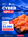 Bit and Pieces Salmón Premium Ahumado en Frío 400 grs