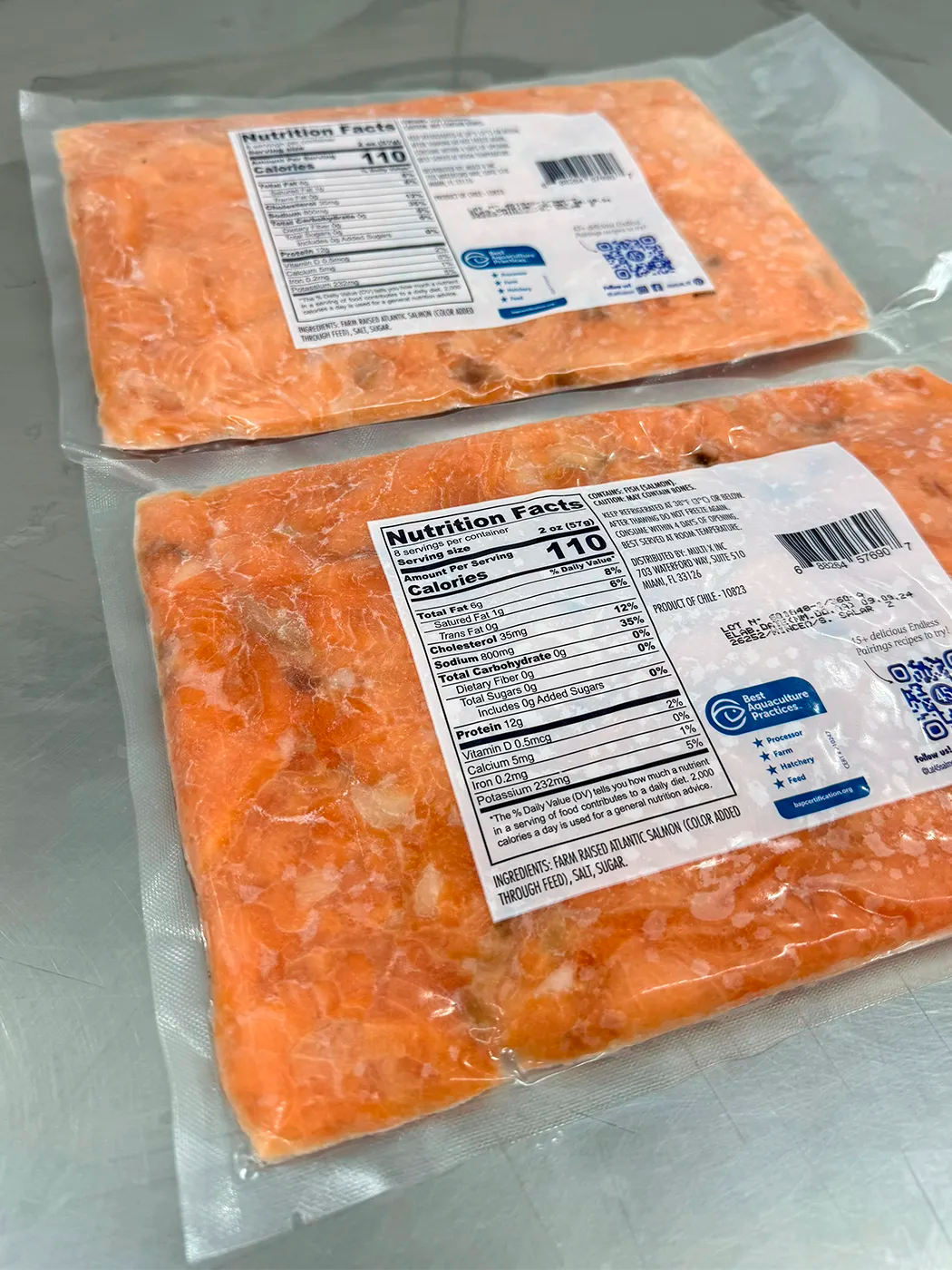 Bit and Pieces Salmón ahumado en frío 1 lb