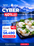 Camarón Vannamei 36/40 Crudo Pelado Desvenado 1KG