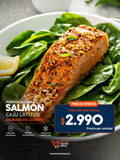 Porción de Salmón Ahumado en Caliente Caju Latitude 45 113grs