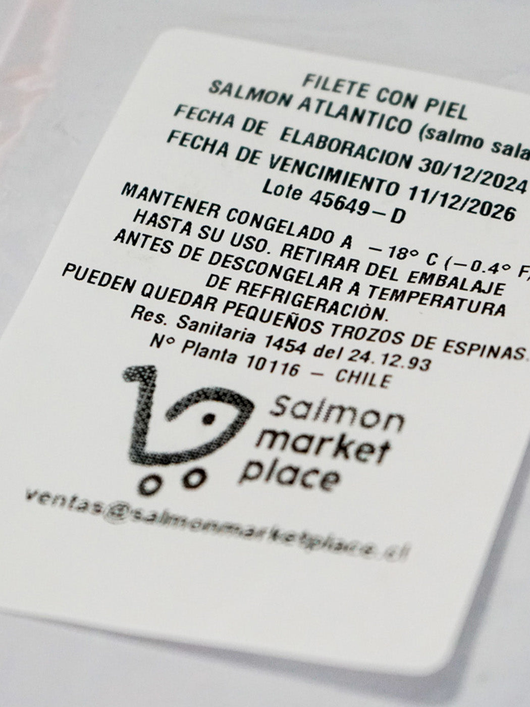 Filete Salmón Con Piel Select Premium 1-2 LB - 1.5 Kg