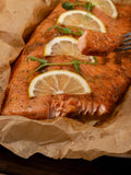 Filete Salmón Sin Piel Select Premium 1-2 LB Caja 10Kg