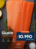 Filete Salmón Sin Piel Select Premium 1-2 LB - 1 unidad