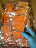 Porción Salmón Premium sin piel 115-170 grs. 1 Kg