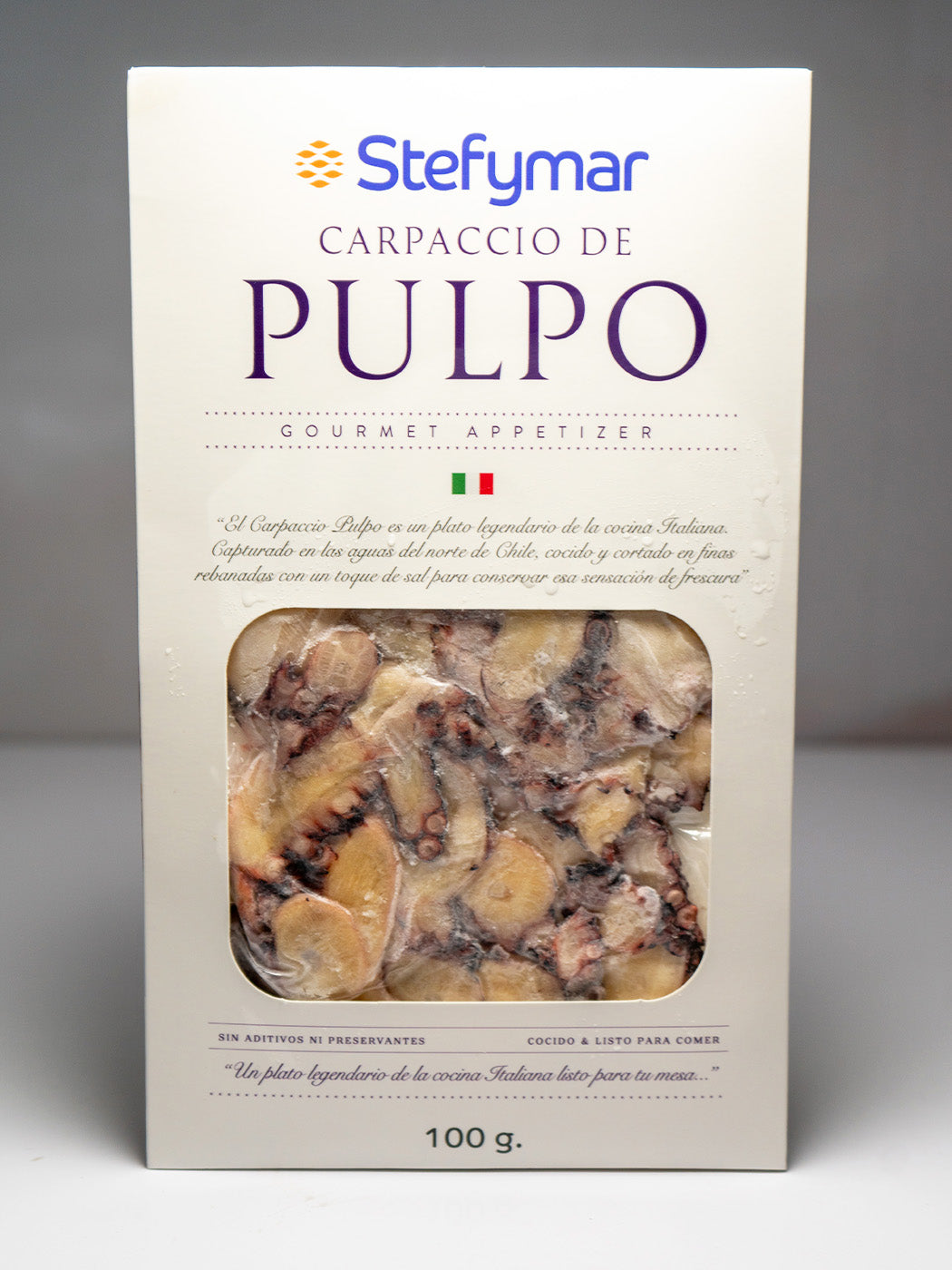 Carpaccio de Pulpo 100 grs