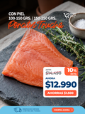 Trozo de Cola Trucha Premium con piel 150-250 grs. 1kg