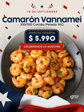 Camarón Vannamei 100/150 Cocido Pelado 1KG