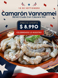 Camarón Vannamei 36/40 Crudo con Cáscara 1K
