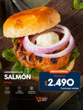 Hamburguesa de Salmón 150 grs