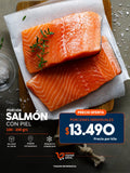 Porción Salmón Premium 100-200 grs. 1 Kg