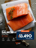 Porción Salmón Premium 100-200 grs. 1 Kg