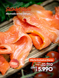 Slice Salmón Ahumado en Frio 200 grs.