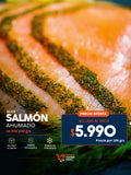 Slice Salmón Ahumado en Frio 200 grs.